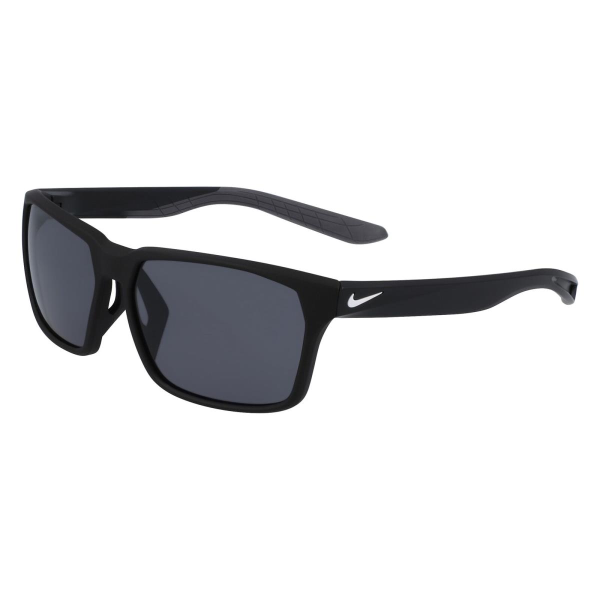 Nike MAVERICK-RGE-DC3297-010-59 010 Matte Black/dark Grey Sunglasses - Frame: 010 Matte Black/Dark Grey