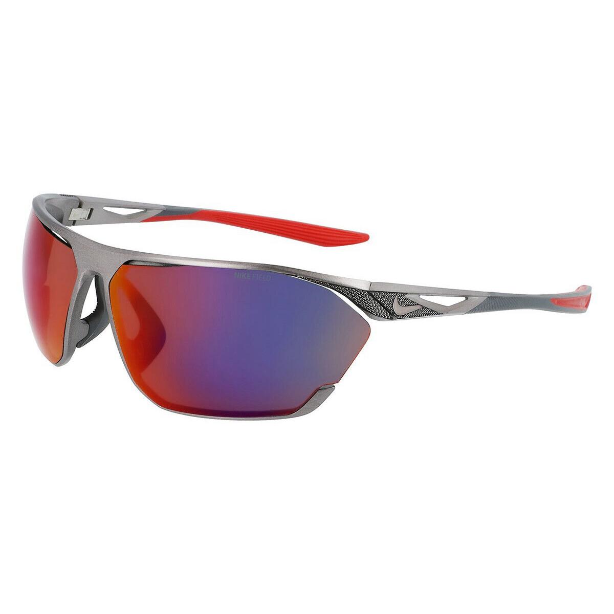 Nike STRATUS-E-DC3408-900-7613 Brushed Gunmetal Sunglasses