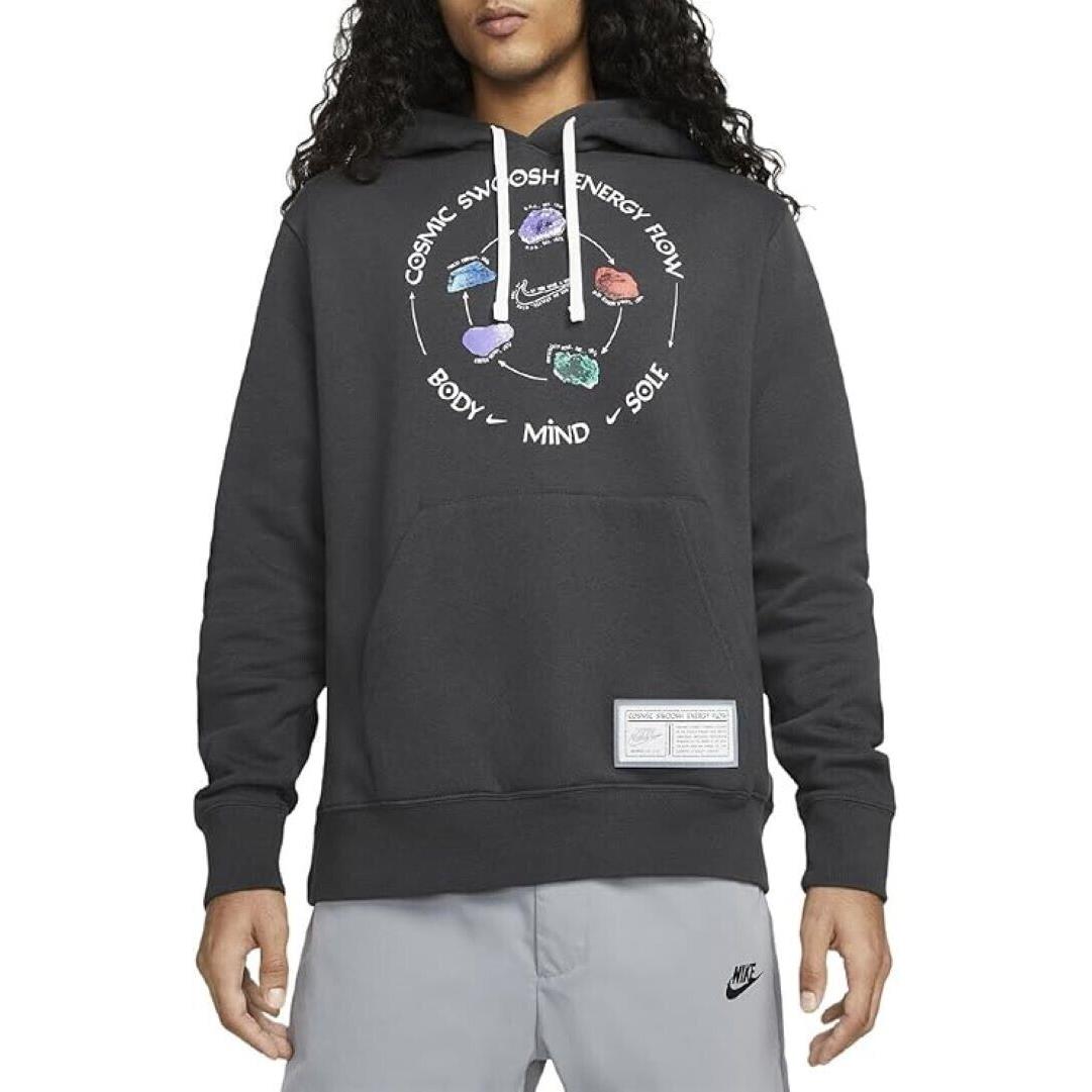 Nike Sportswear Club Fleece Men`s Pullover Hoodie Size - Medium Anthracite