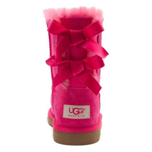 Ugg Australia Big Kids Bailey Bow II Boot Style 1017394K - All Colors Cerise Pink