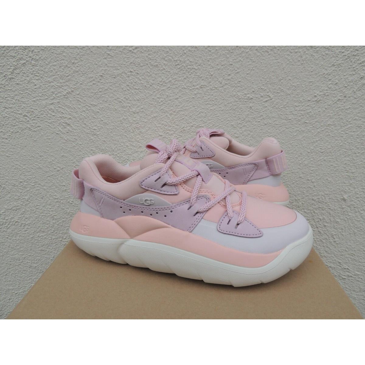 Ugg Pink LA Cloud Lace Fashion Platform Sneakers Women US 8/ Eur 39