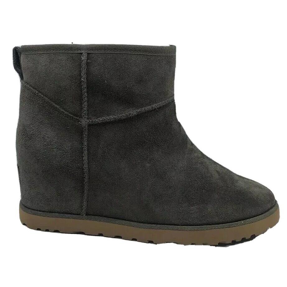 Ugg W Classic Femme Mini Boots Womens Size US 11 Color Grey Slate