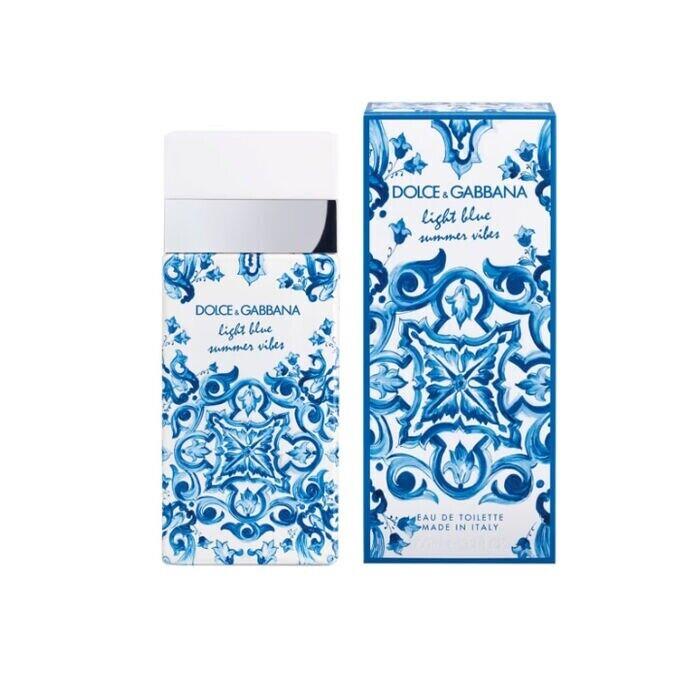 Light Blue Summer Vibes by Dolce Gabbana 3.3oz Edt For Women Box