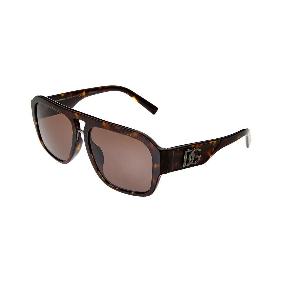 Dolce Gabbana Men`s 58Mm Sunglasses Women`s Brown