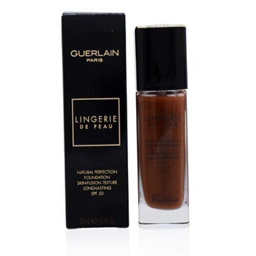 CS Guerlain/lingerie De Peau Natural Foundation 06c Very Deep Cool 1.0 Oz