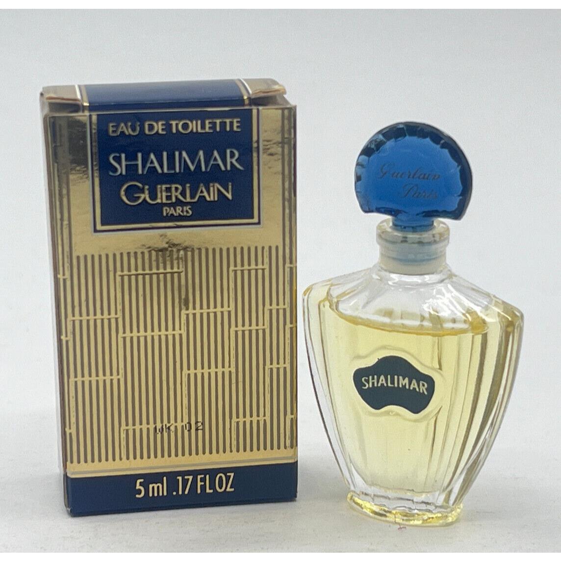 Shalimar Guerlain Eau De Toilette-0.17 oz -vintage Check