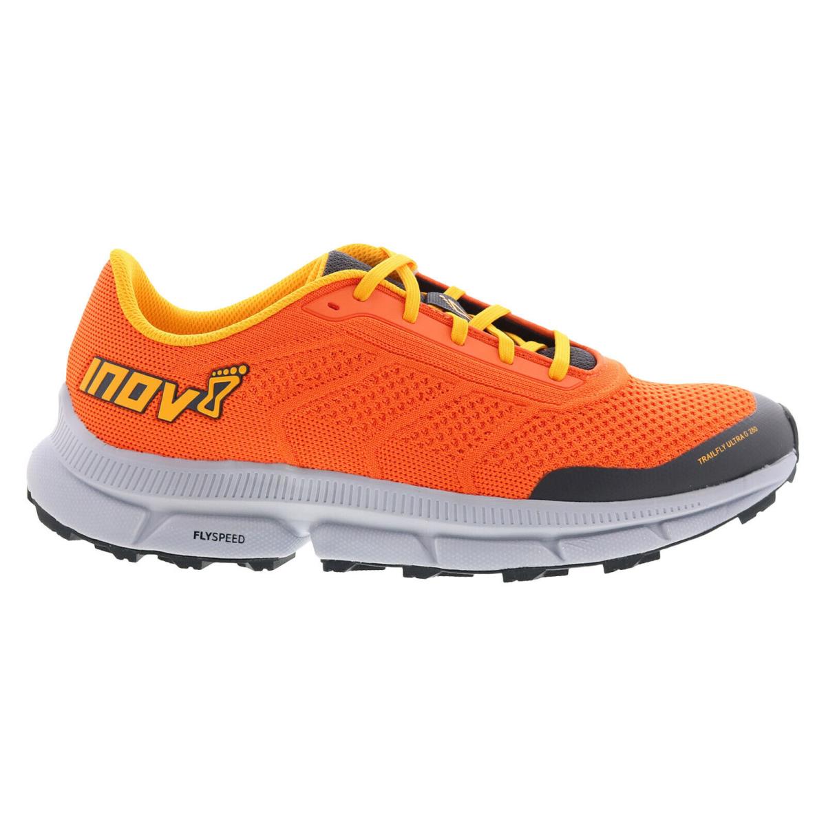 Inov-8 Trailfly Ultra G 280 001077-ORGYNE Mens Orange Athletic Hiking Shoes - Orange