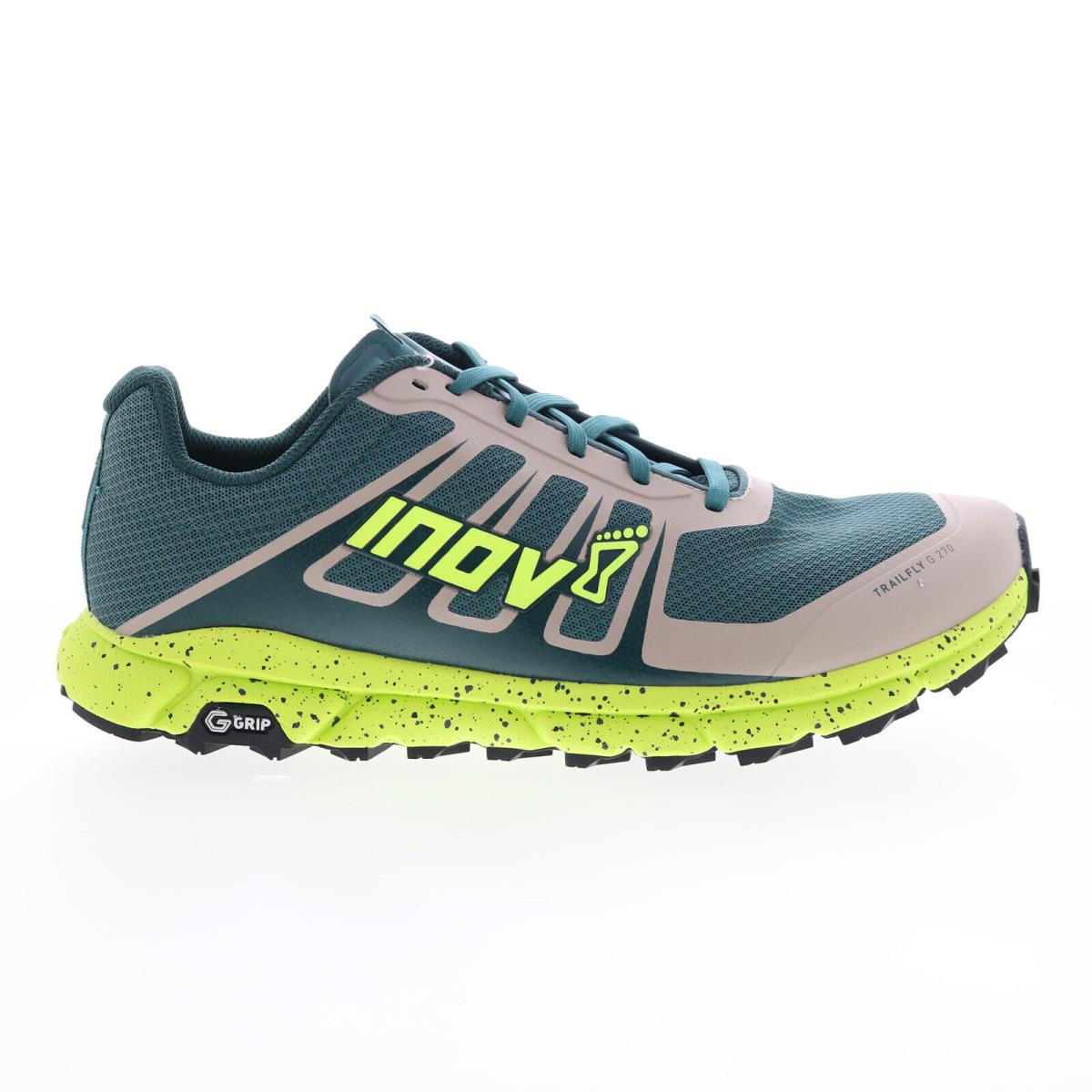 Inov-8 Trailfly G 270 V2 001065-PILM Mens Green Canvas Athletic Hiking Shoes - Green