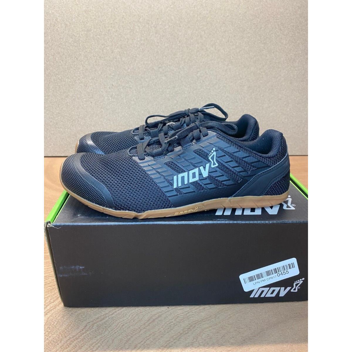 INOV-8 Bare-xf 210 V3 Lace Up Shoes Women`s US 8 Black/gum