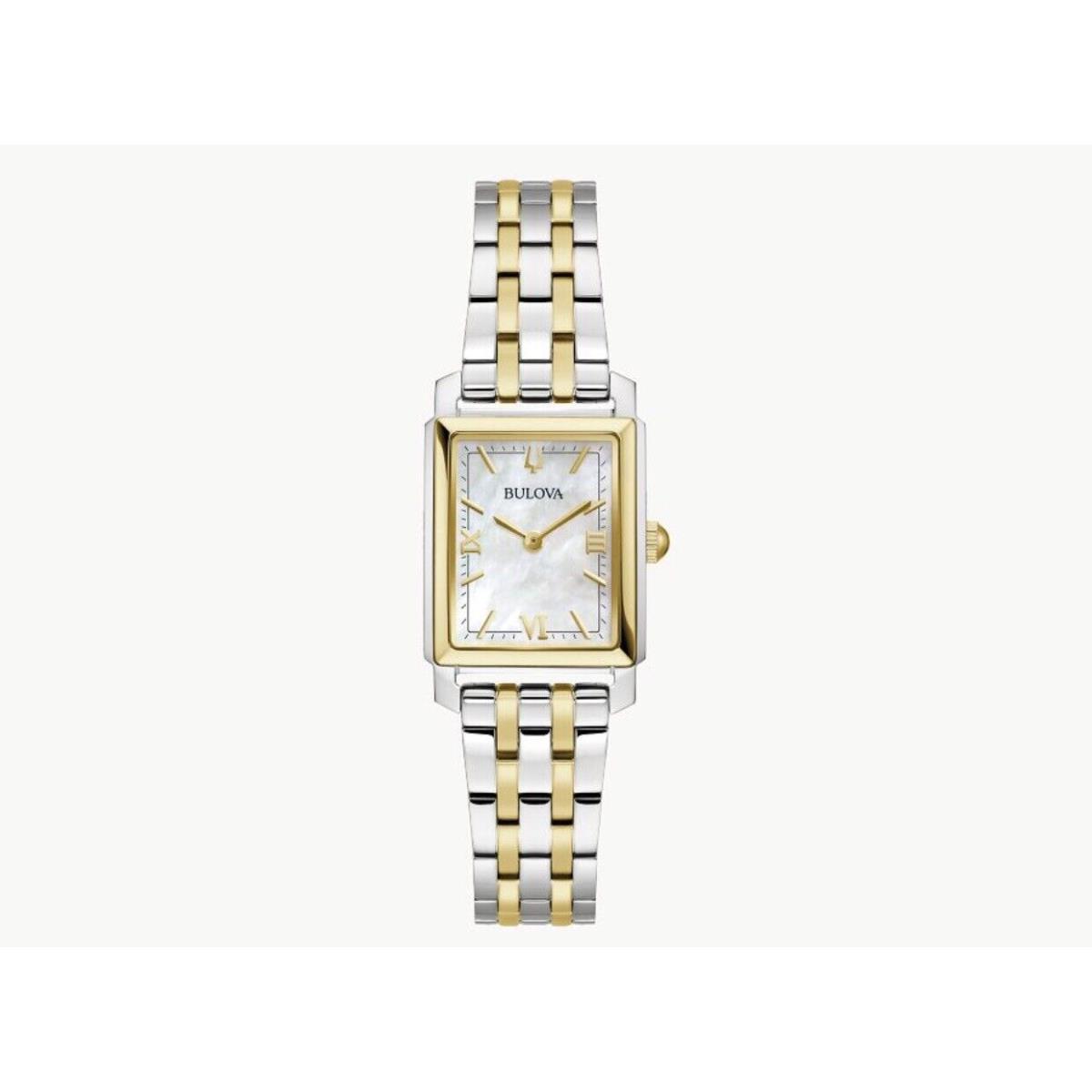 Bulova Sutton Ladies Two-tone Stainless Steel Watch 98L308