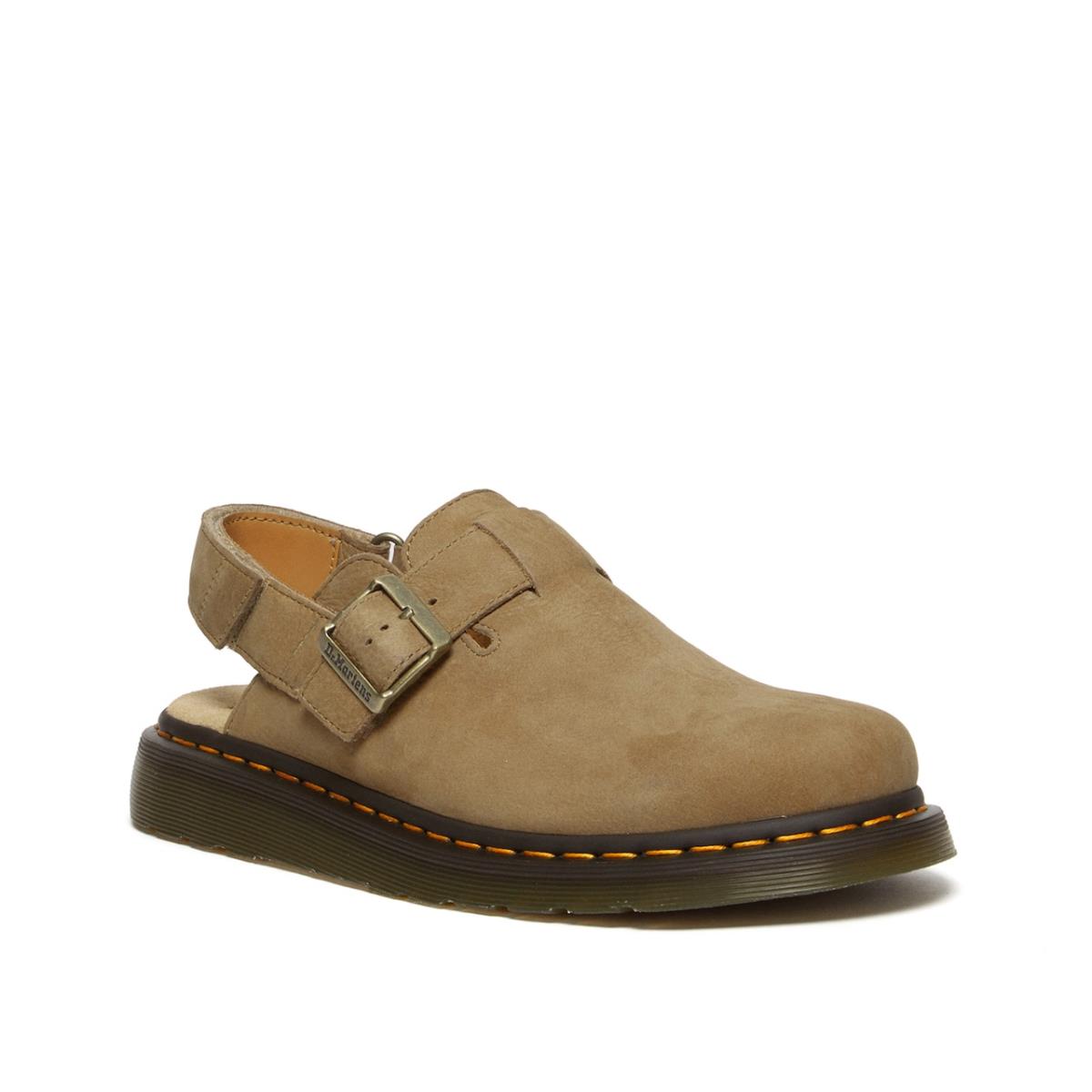 Woman`s Clogs Dr. Martens Jorge II Mule Tan Nubuck