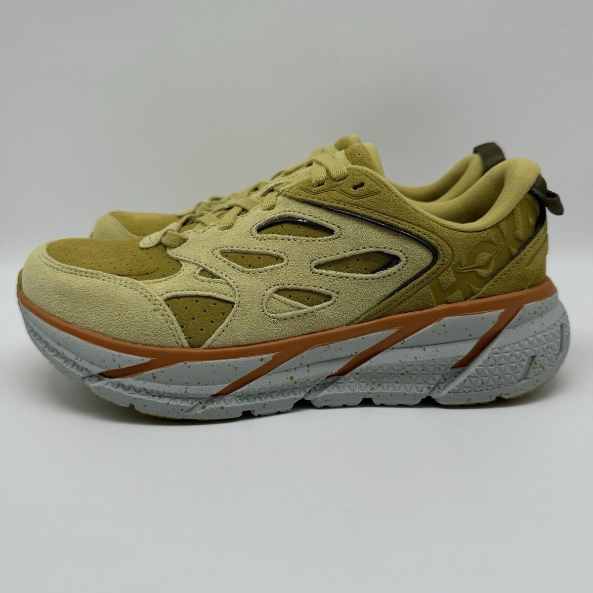 Hoka One One Clifton L Suede 1122571 Glcr Golden Root Size 11.5