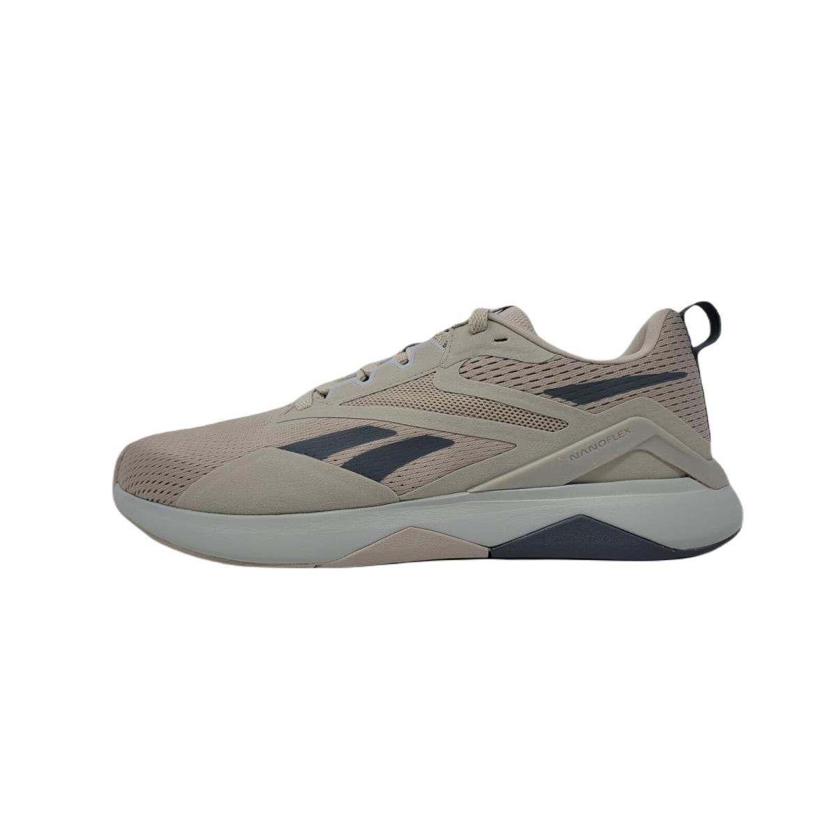 Reebok Men`s Nanoflex Tr 2.0 Cross Trainer Ash/pure Grey 8.5 Medium US