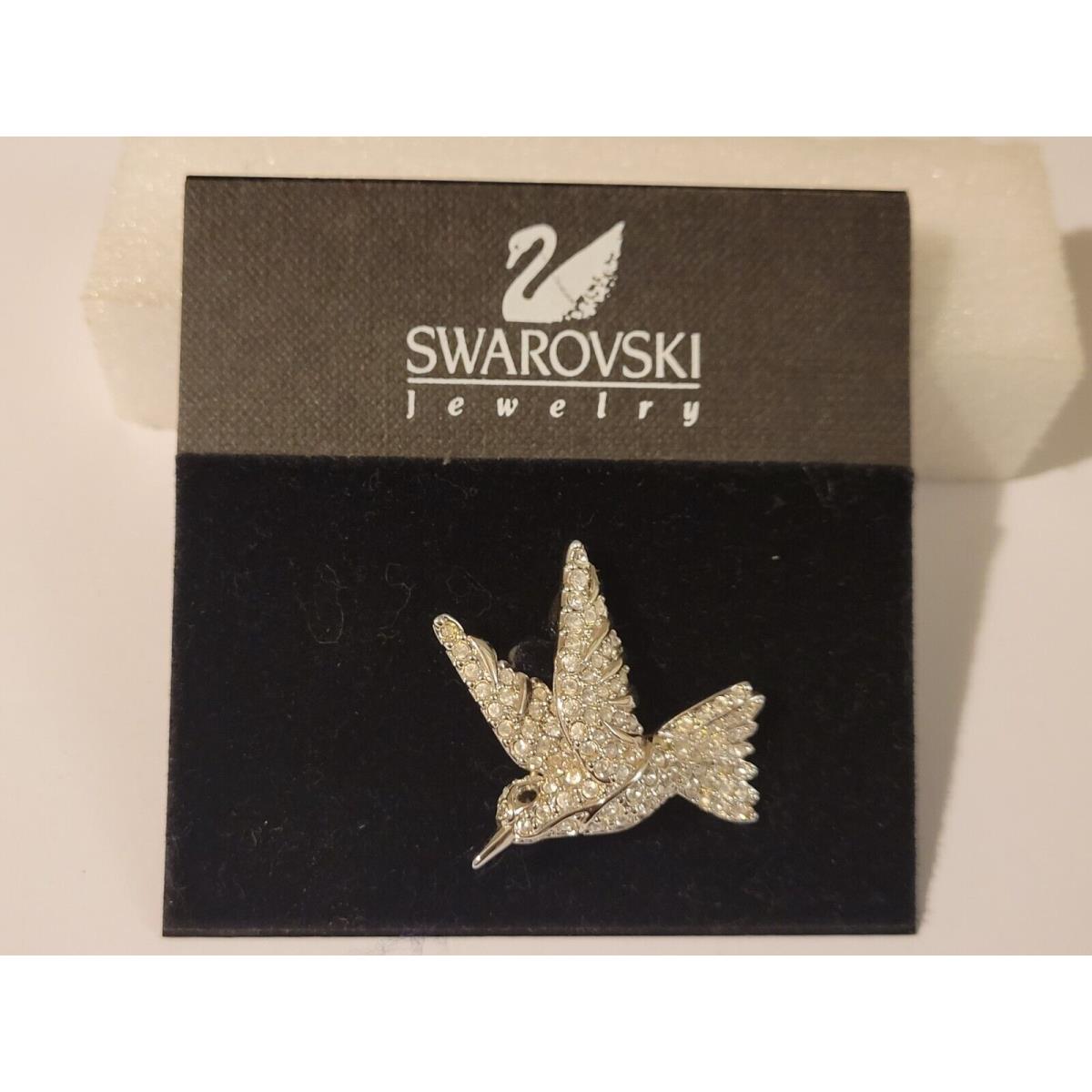 Swarovski Hummingbird Brooch P