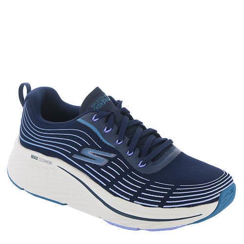 Womens Skechers Performance Max Cushioning Elite 2.0-129600 Navy Mesh Shoes - Blue