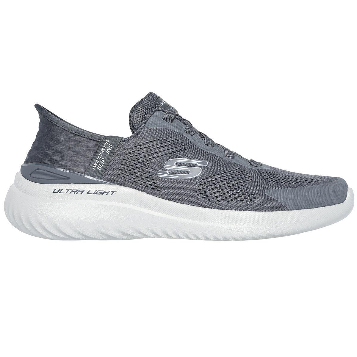 Skechers Men`s Bounder 2.0 Emerged Slip-ins Charcoal Low Top Sneaker Shoes Chr - Description/Title/Image