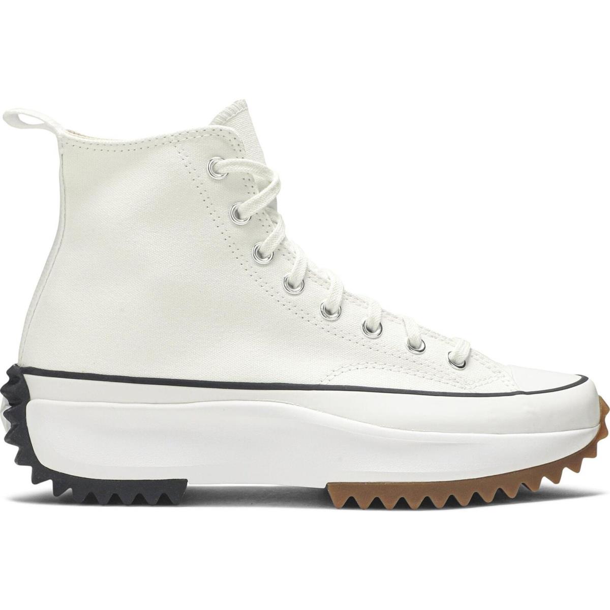 166799C Mens Converse Run Star Hike HI `white Black Gum`