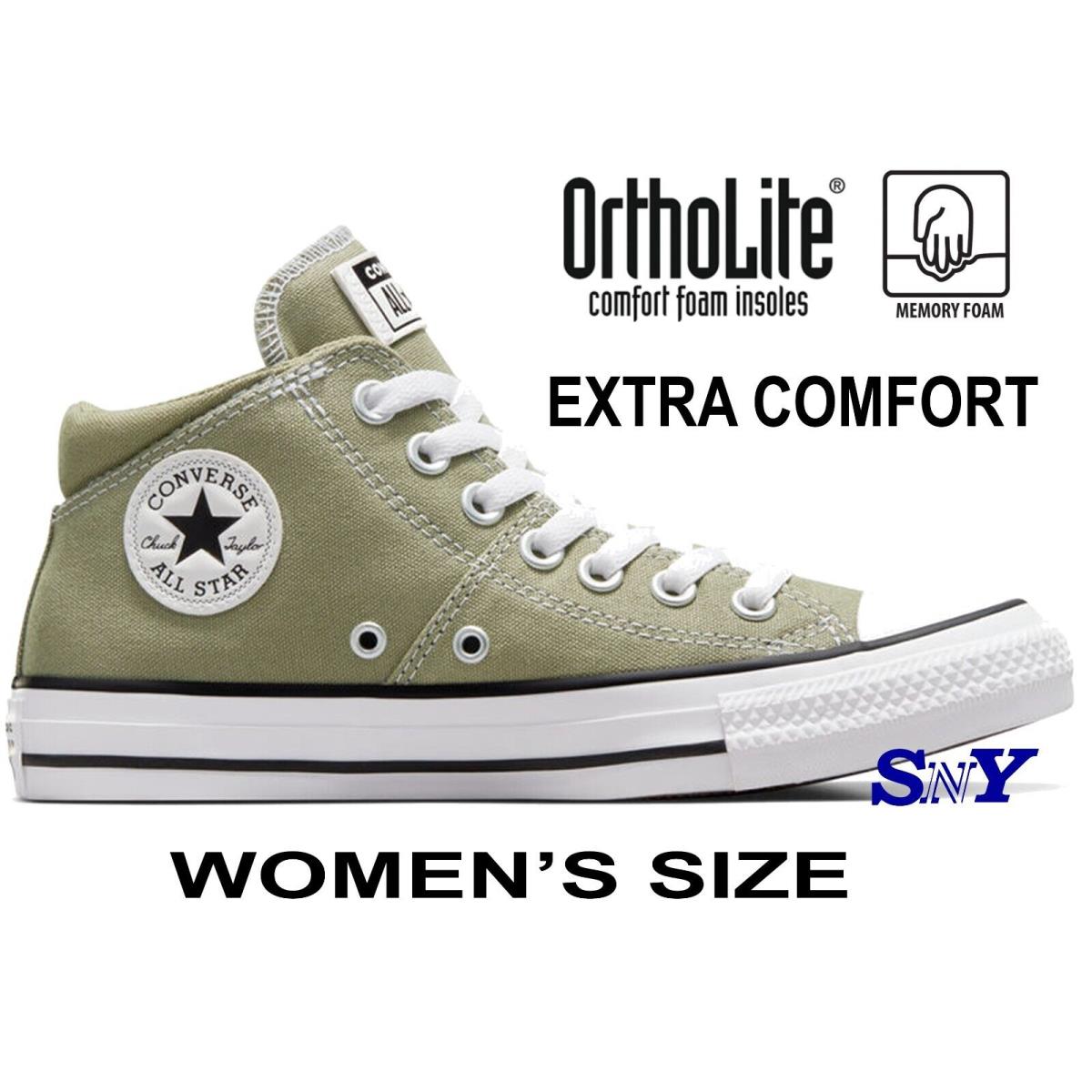 Converse Women`s Chuck Taylor All Star Madison Mid-top Shoes Ortholite Insole