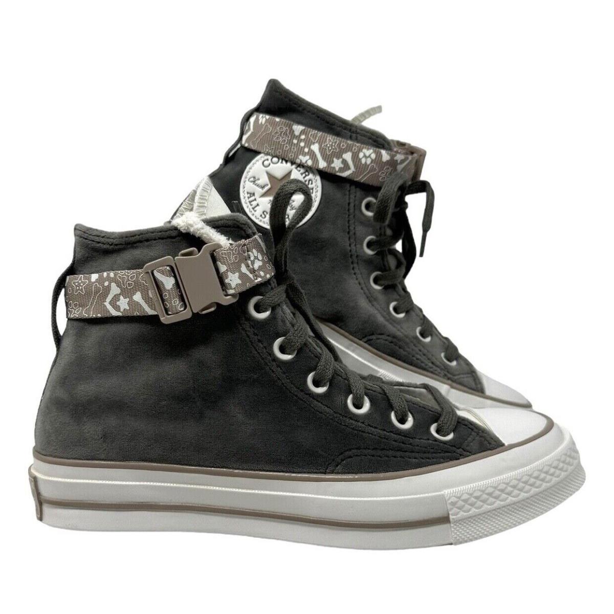 Converse Chuck 70 Velour Gray High Top Sneakers Skate Shoes Women`s Size A08162C