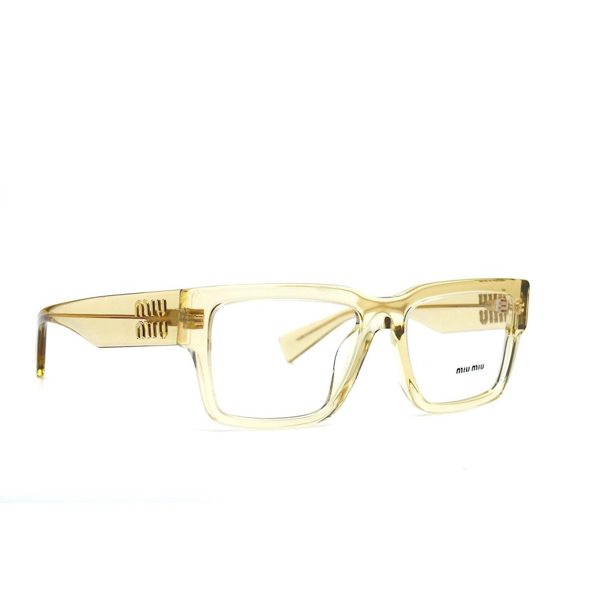 Miu Miu MU02XV Sand Transparent Eyeglasses Frame RX 54-17