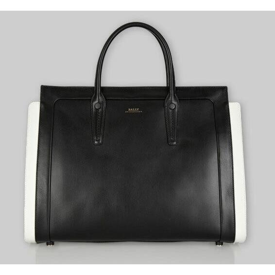 Balenciaga Bally of Switzerland Calf Leather Designer Satchel Tote Bag