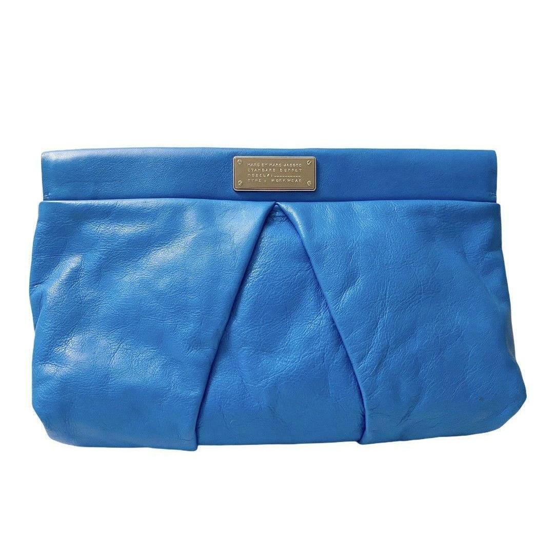 Marc by Marc Jacobs Marchive Clutch Neon Blue