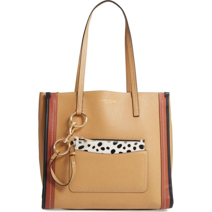 Marc Jacobs Women`s The Grind East / West Shopper Tote Beige Multi One Size - Exterior: Multi