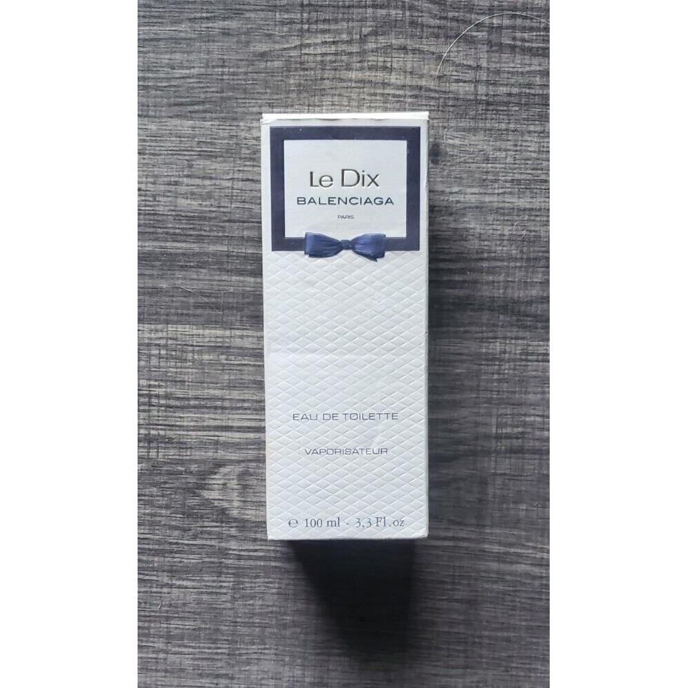 Le Dix by Balenciaga 3.3oz 100ml Eau De Parfum Spray Vintage Very Rare