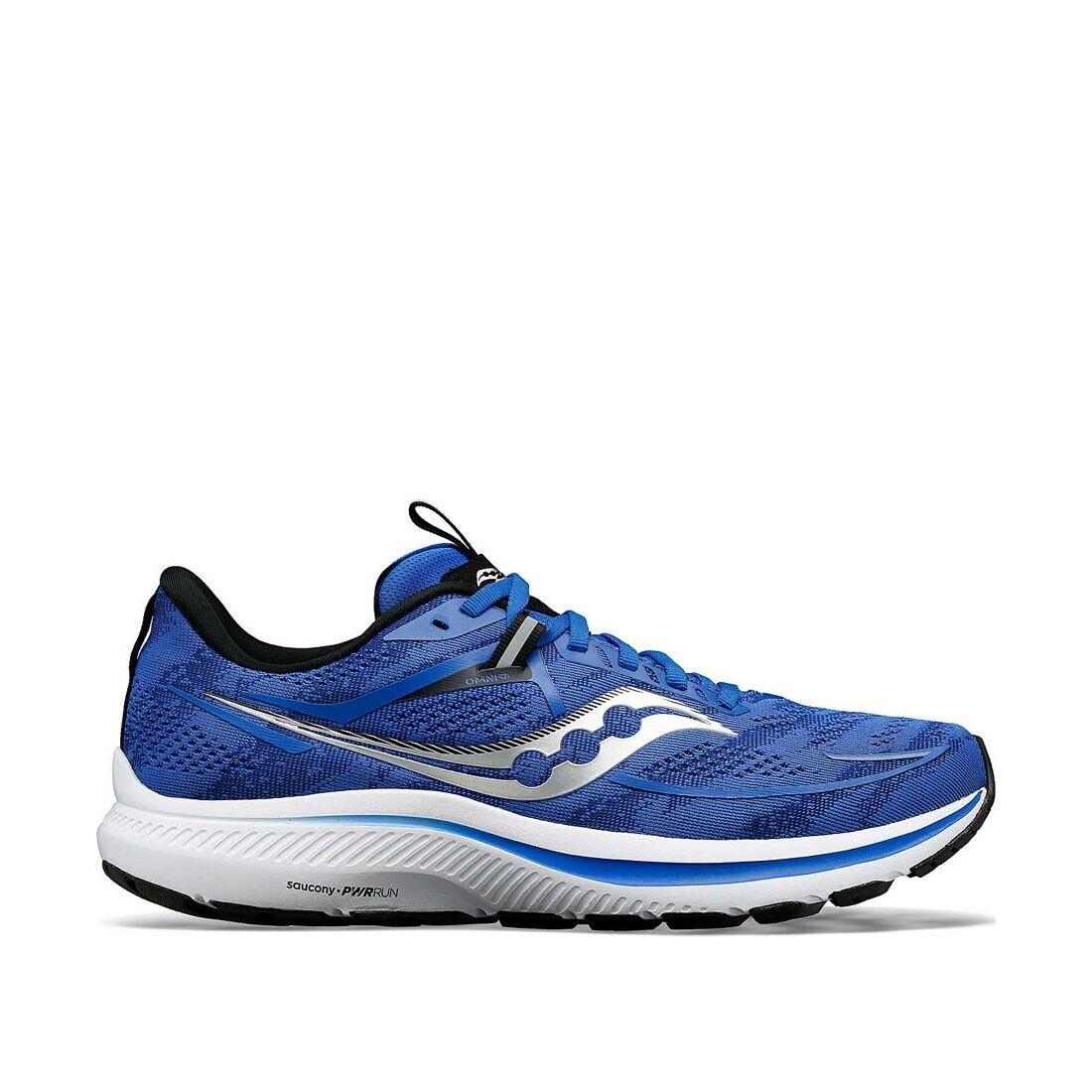 Saucony S20762-32 Men`s Omni 21 in Super Blue Black - Medium