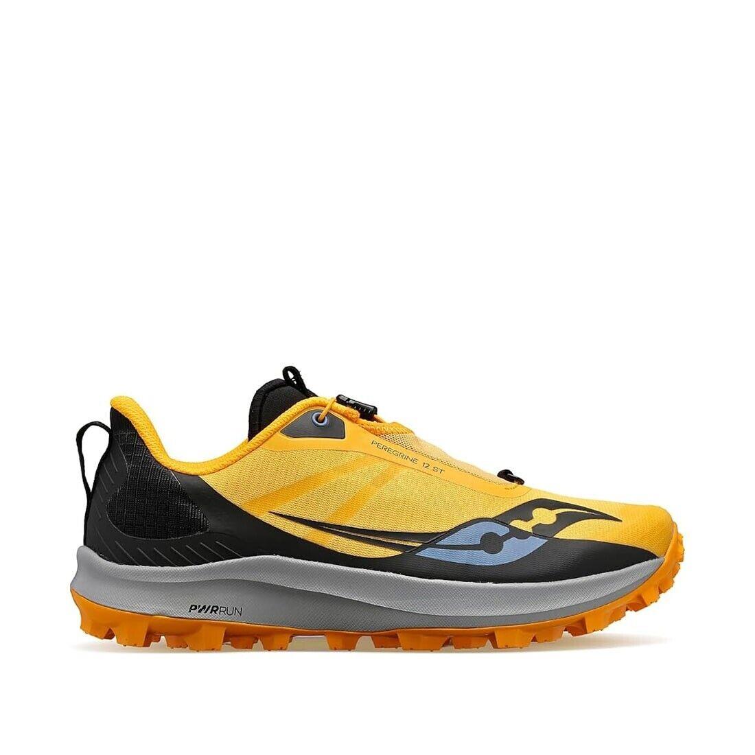 Saucony S10739-30 Women`s Peregrine 12 ST in Gold/black - Medium