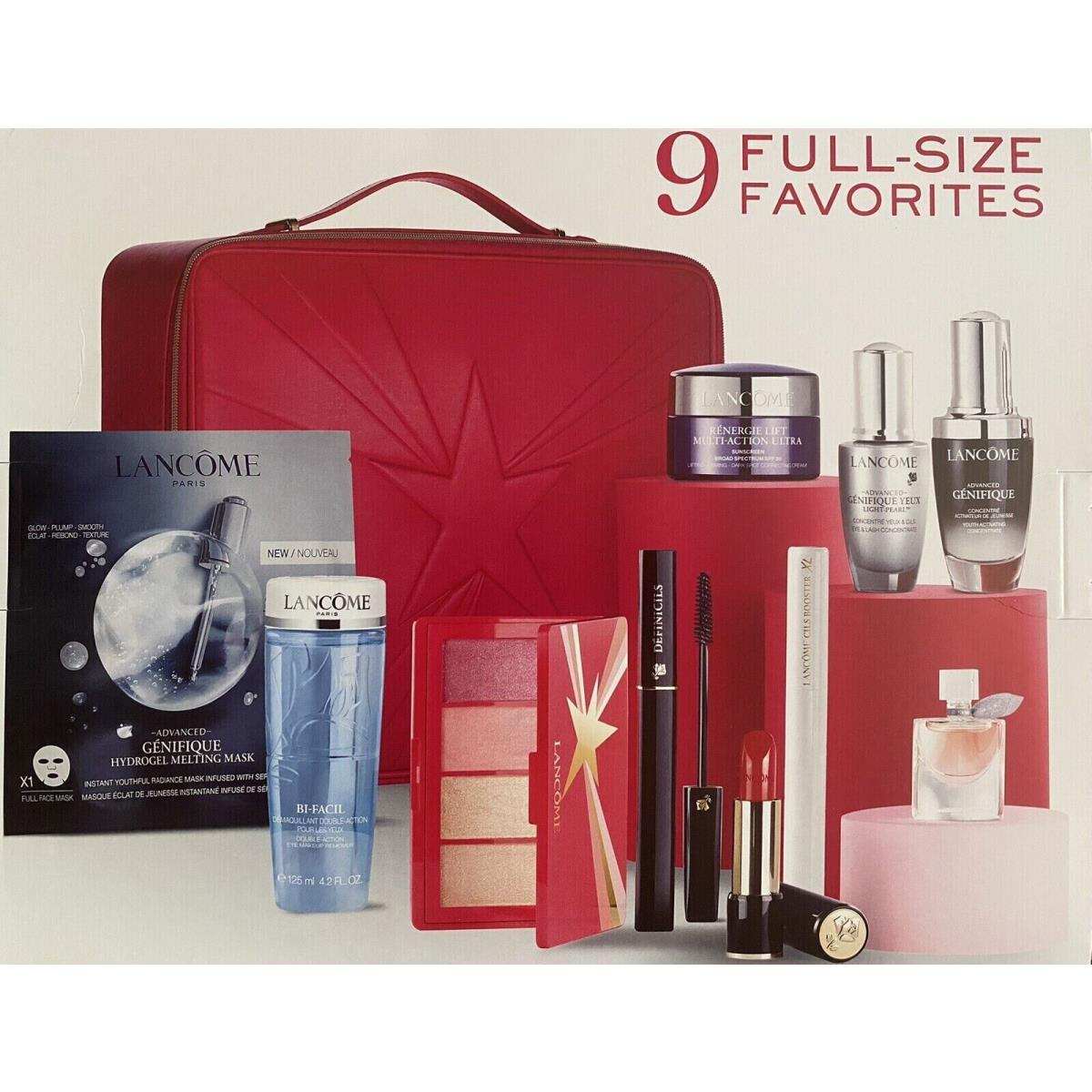 Lancome Holiday Beauty Box Collection 9 Full-size Set Blockbuster Renergie