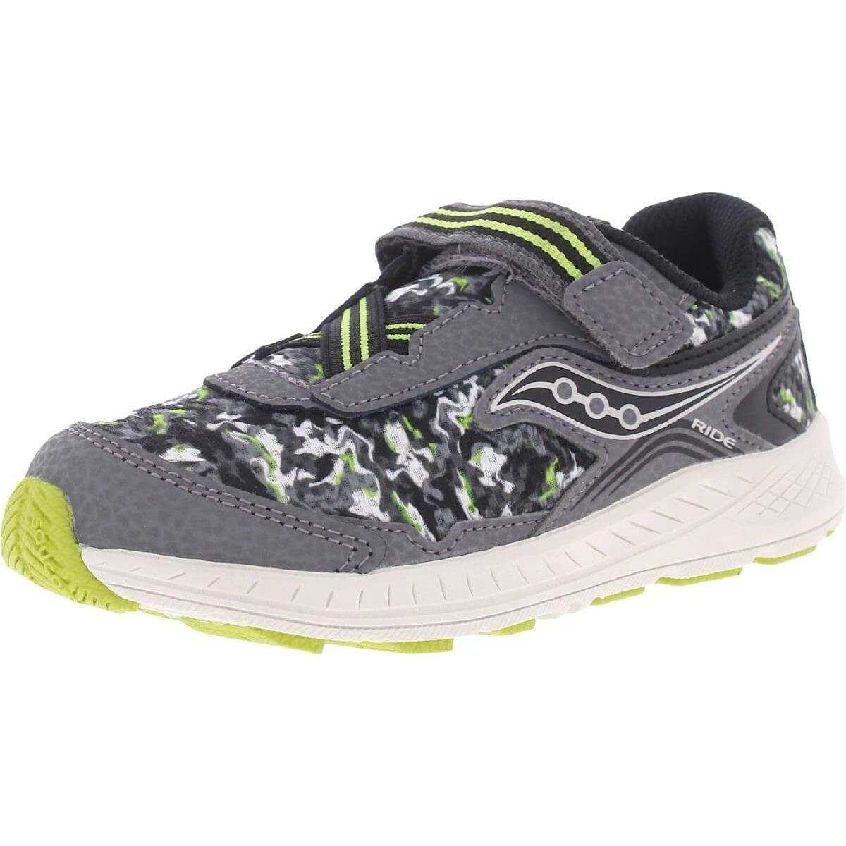 Saucony Unisex-child Ride 10 Jr Running Shoe 6.5 Little Kid Olive Camo - Olive Camo