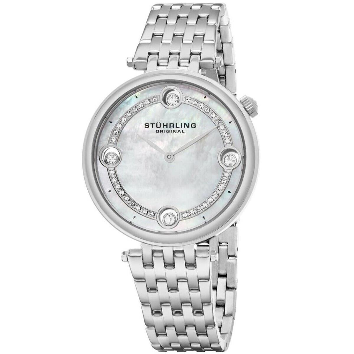 Stuhrling Womens Symphony Mother Of Pearl Dial Watch - 716.01