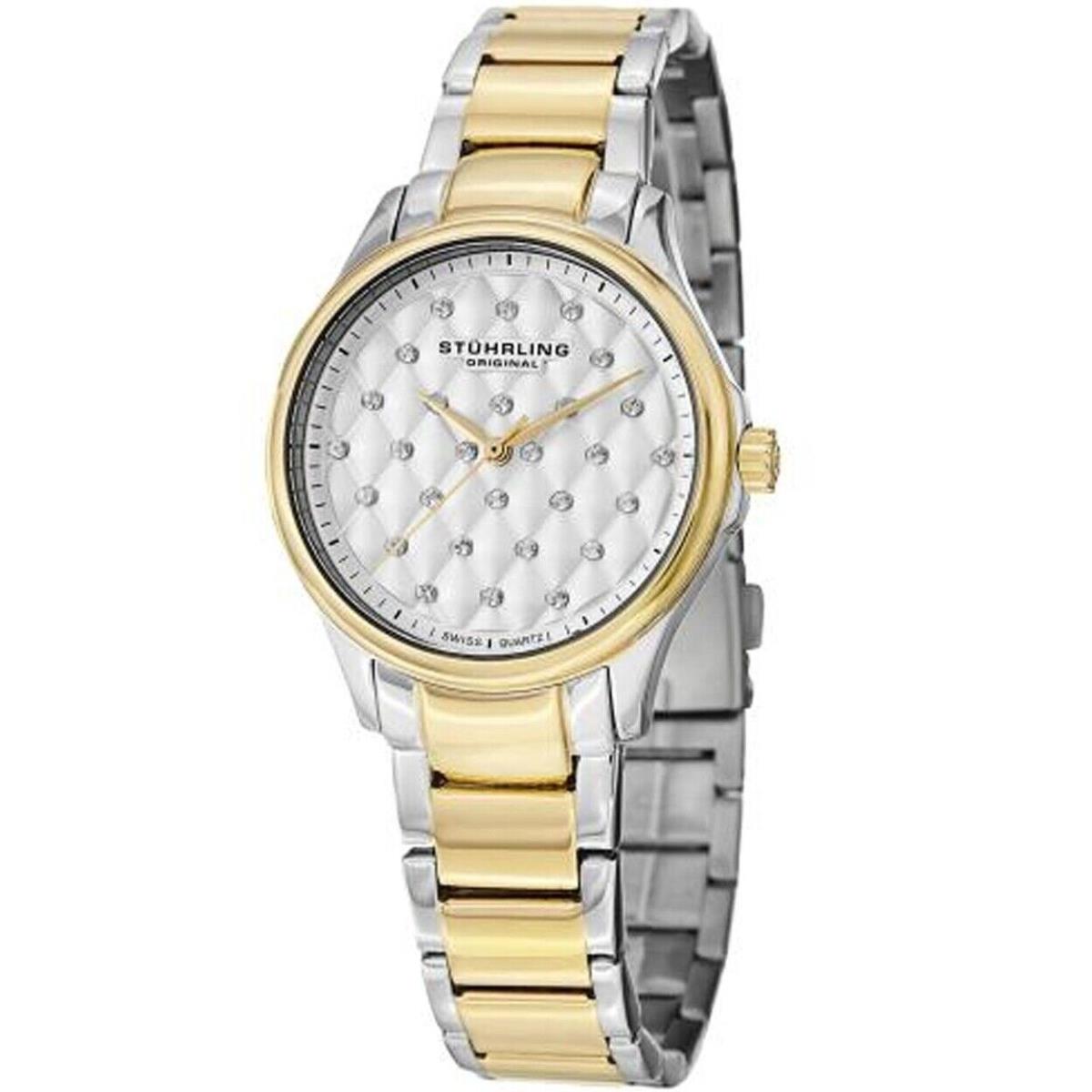 Stuhrling Womens Culcita Silver Dial Watch - 567.02