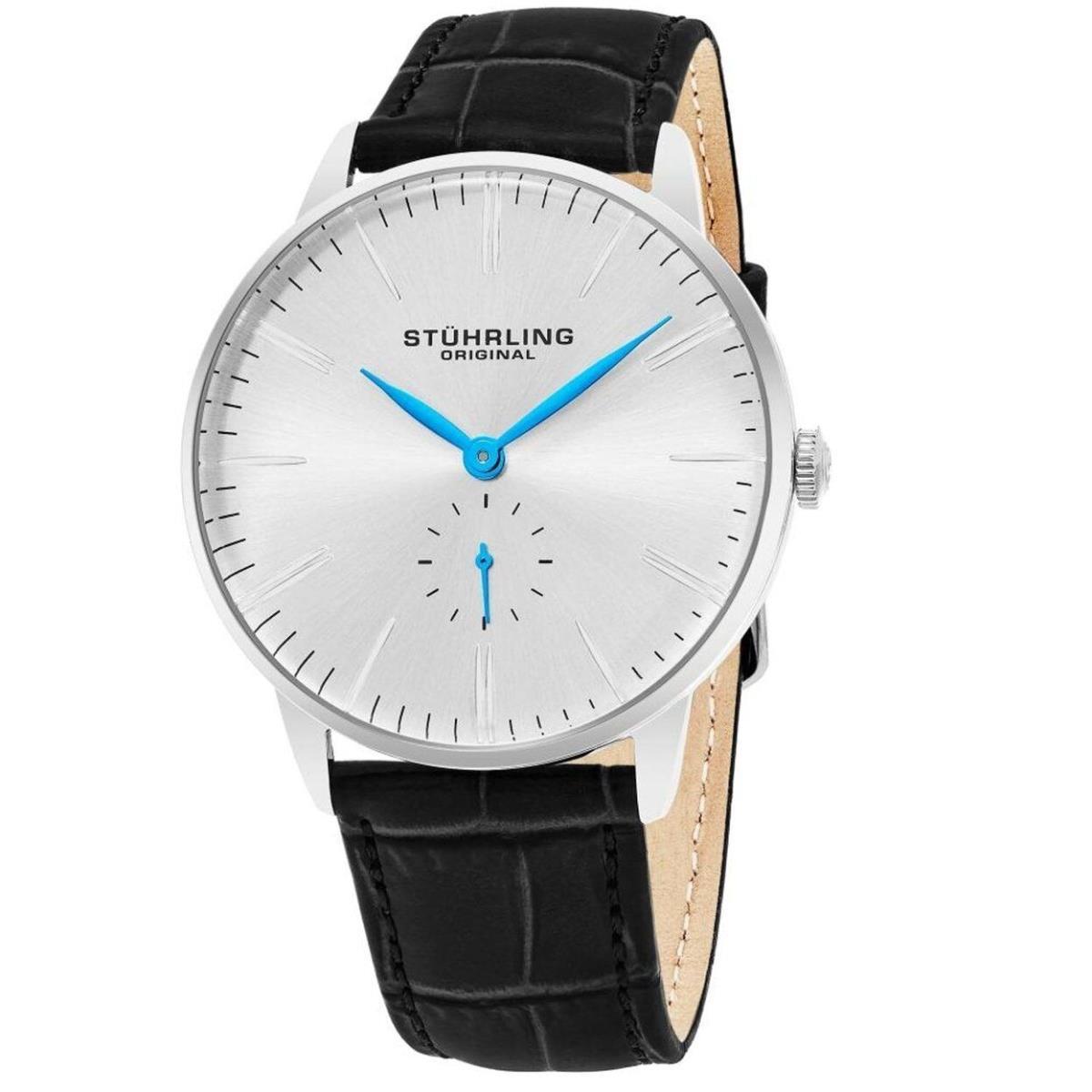 Stuhrling Mens Symphony Silver Dial Watch - 849.01