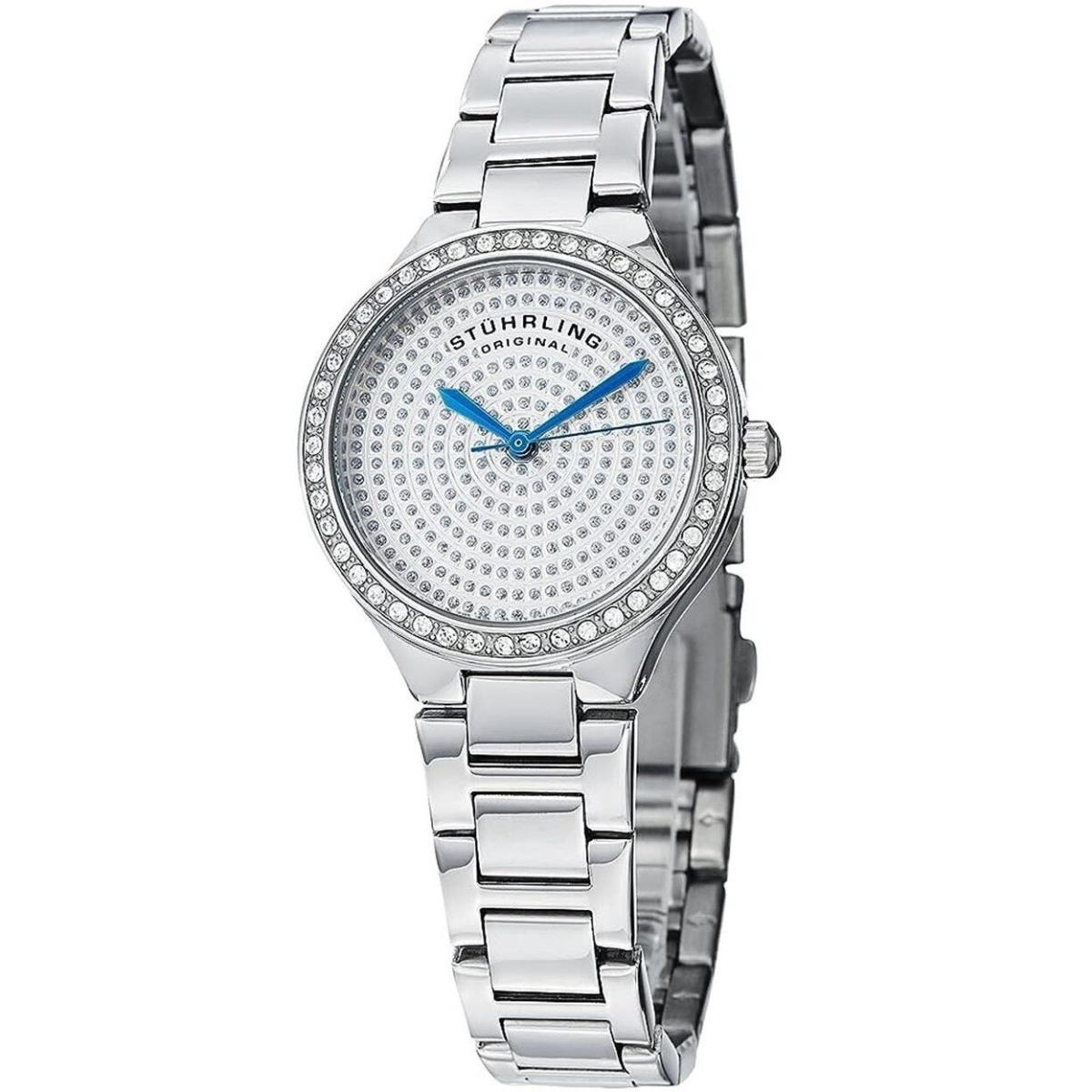 Stuhrling Womens Symphony Silver Dial Watch - 683.01