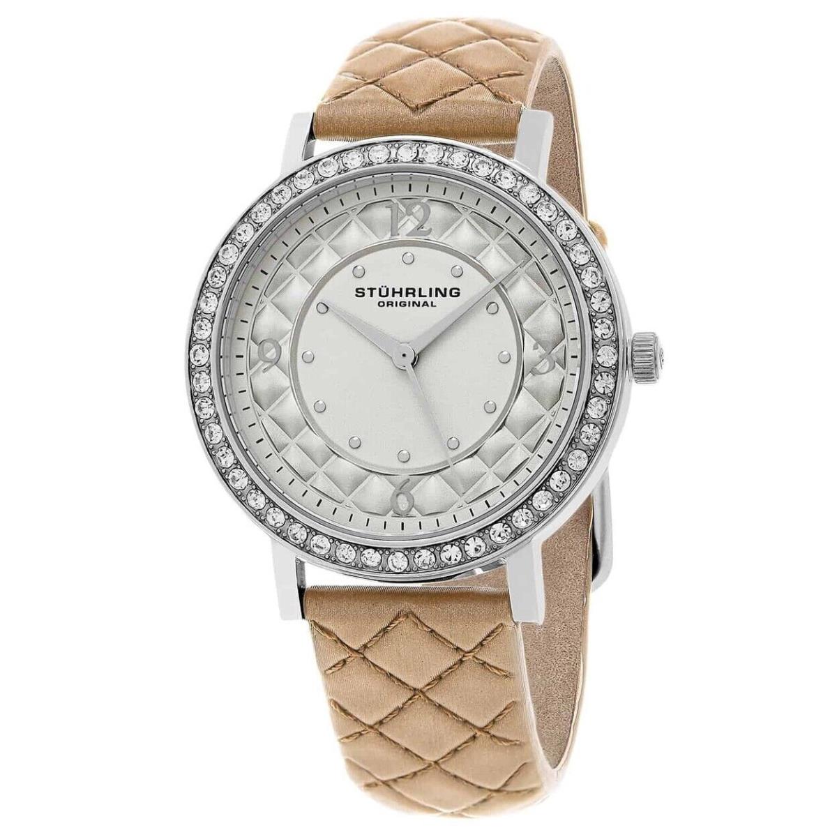 Stuhrling Womens Audrey Silver Dial Watch - 786.01