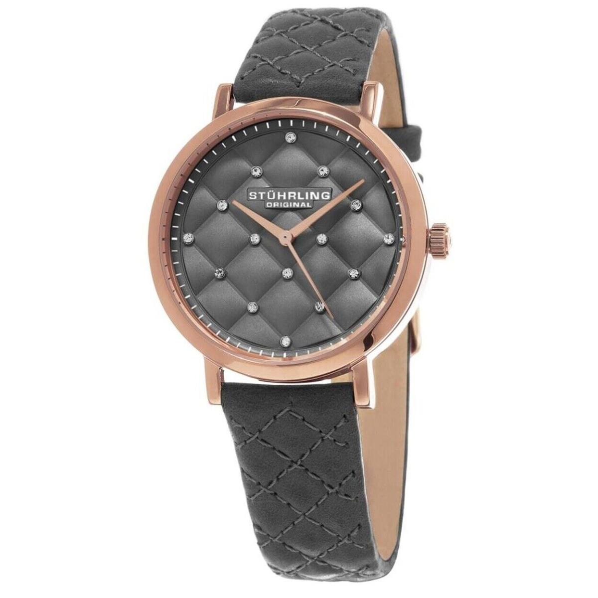 Stuhrling Womens Vogue Grey Dial Watch - 462.01