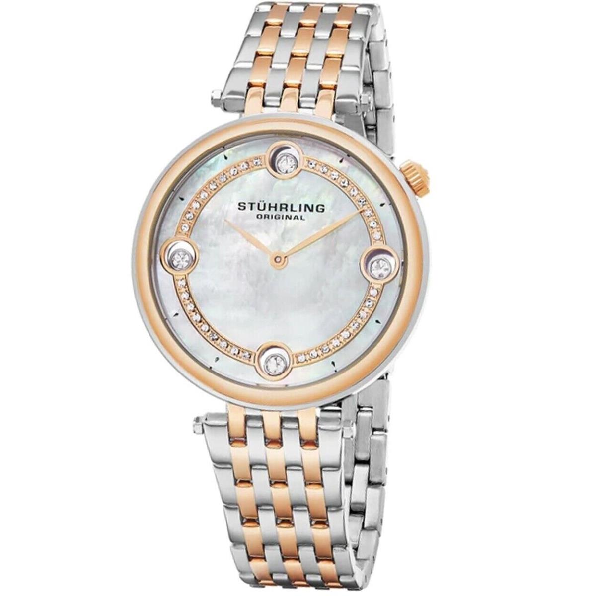 Stuhrling Womens Culcita White Dial Watch - 716.03