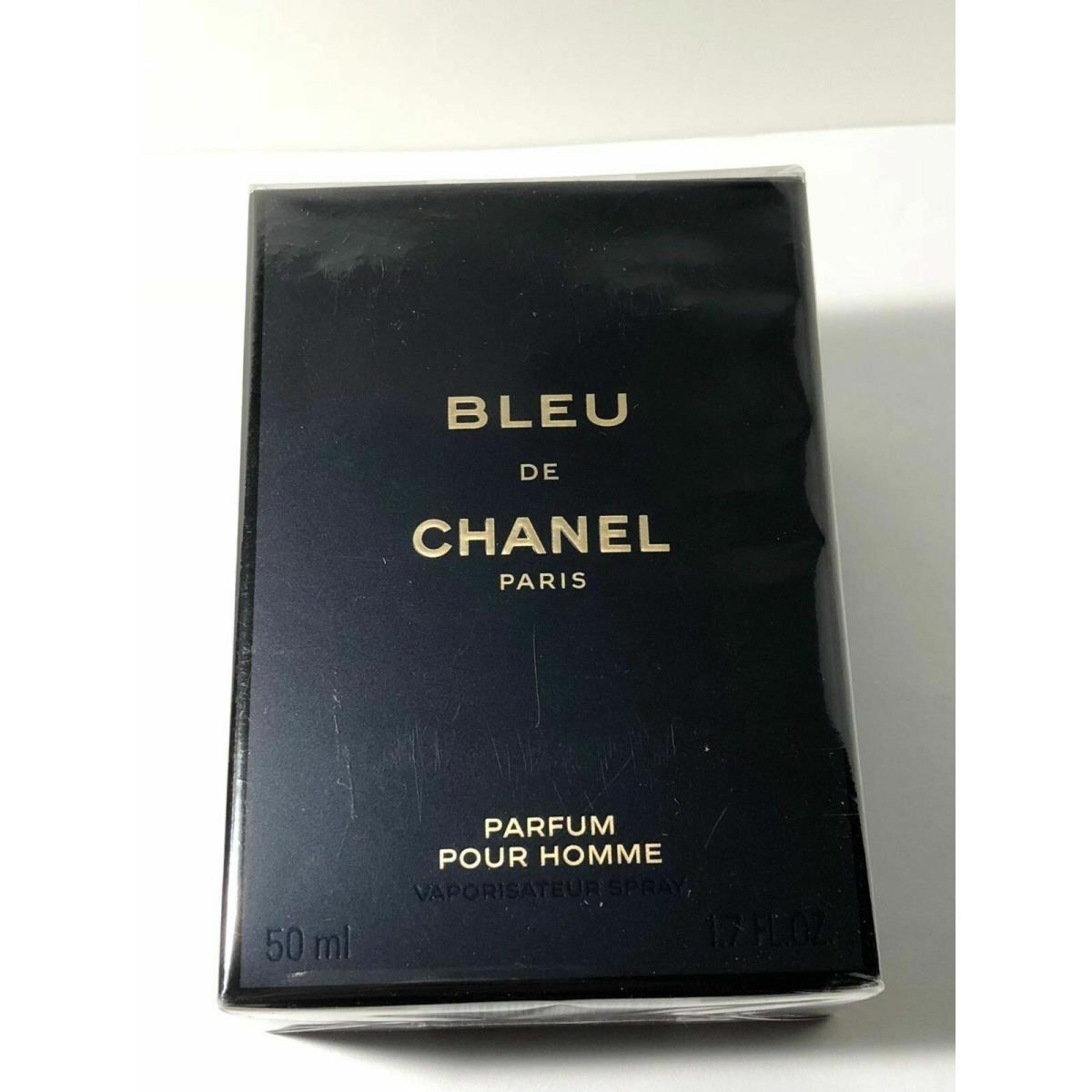 Blue DE Chanel Pure Parfum For Men Spray 1.7 oz/50 ml Box