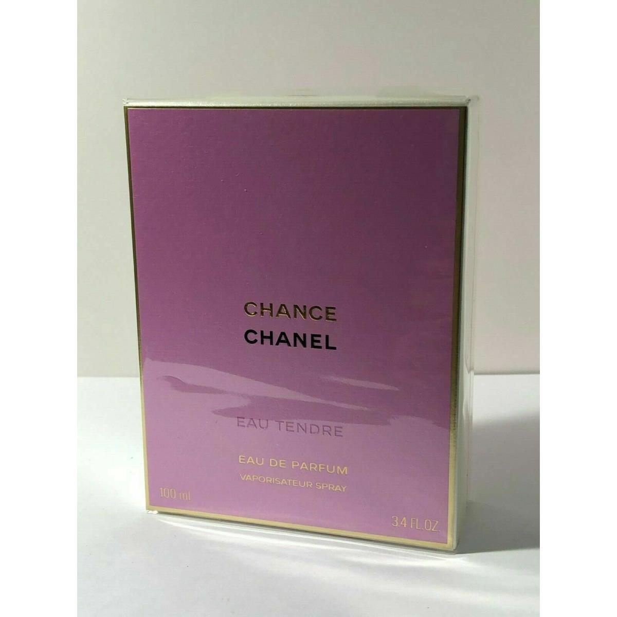 Chance Eau Tendre by Chanel Eau de Parfum Edp 3.4 oz / 100 ml Box