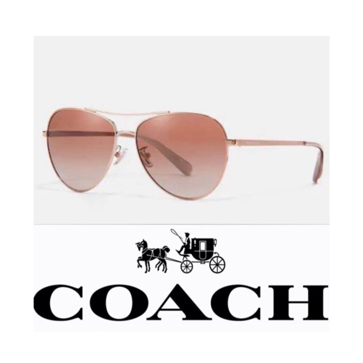 Coach Ryan Jeweled Pilot Sunglasses