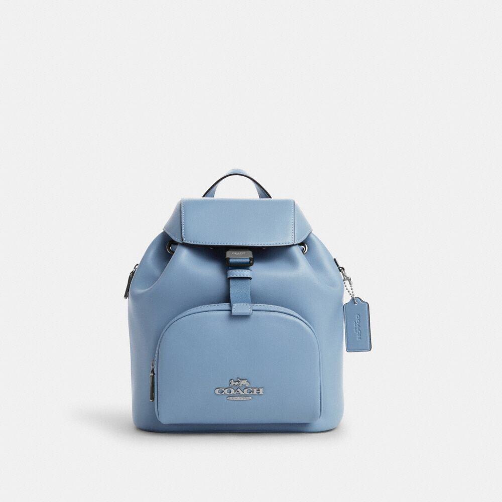 Coach Pace Backpack Bag CR100 Cornflower Blue/field Flora Retail