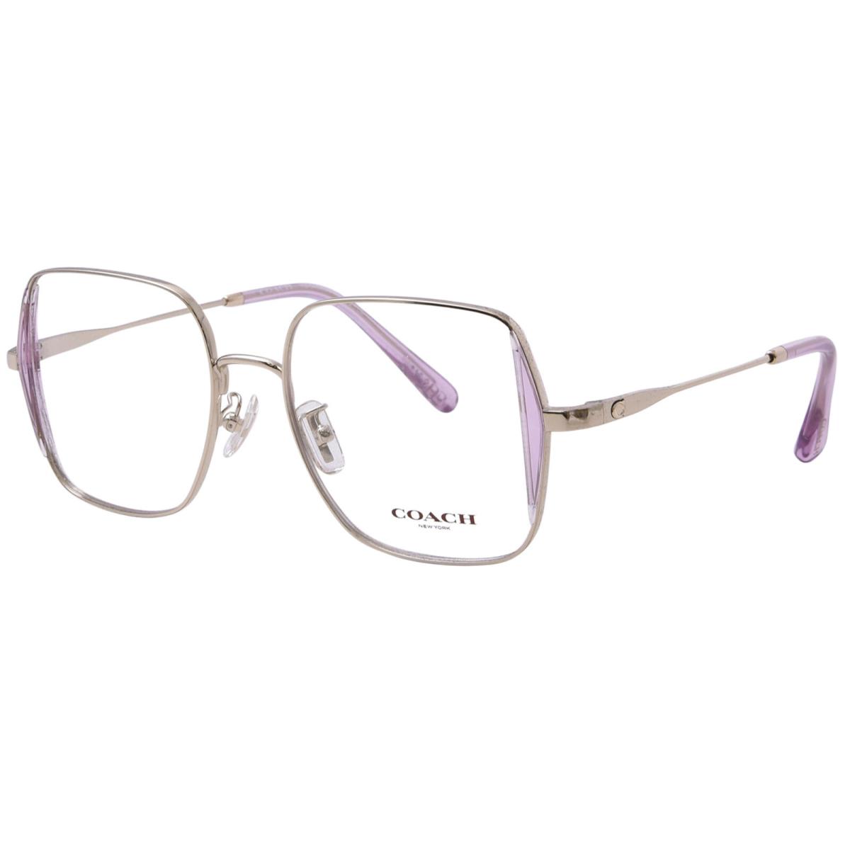 Coach HC5165D 9005 Eyeglasses Womens Shiny Light Gold Full Rim Square Shape 53mm