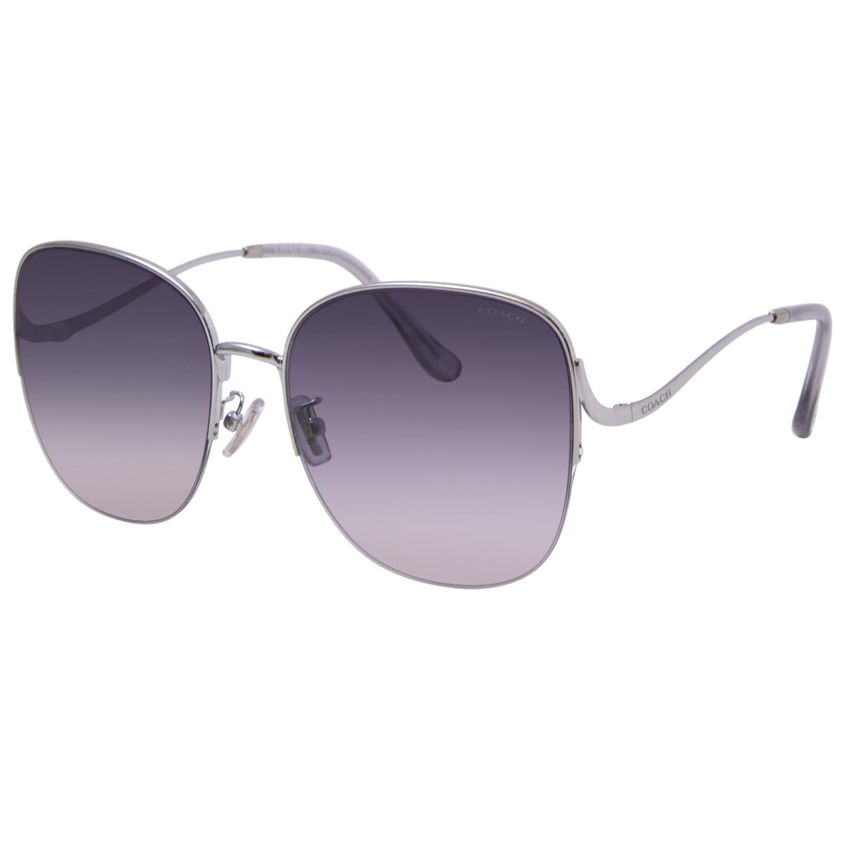 Coach CK481 HC7152 900136 Sunglasses Women`s Silver/grey/pink Gradient 60mm