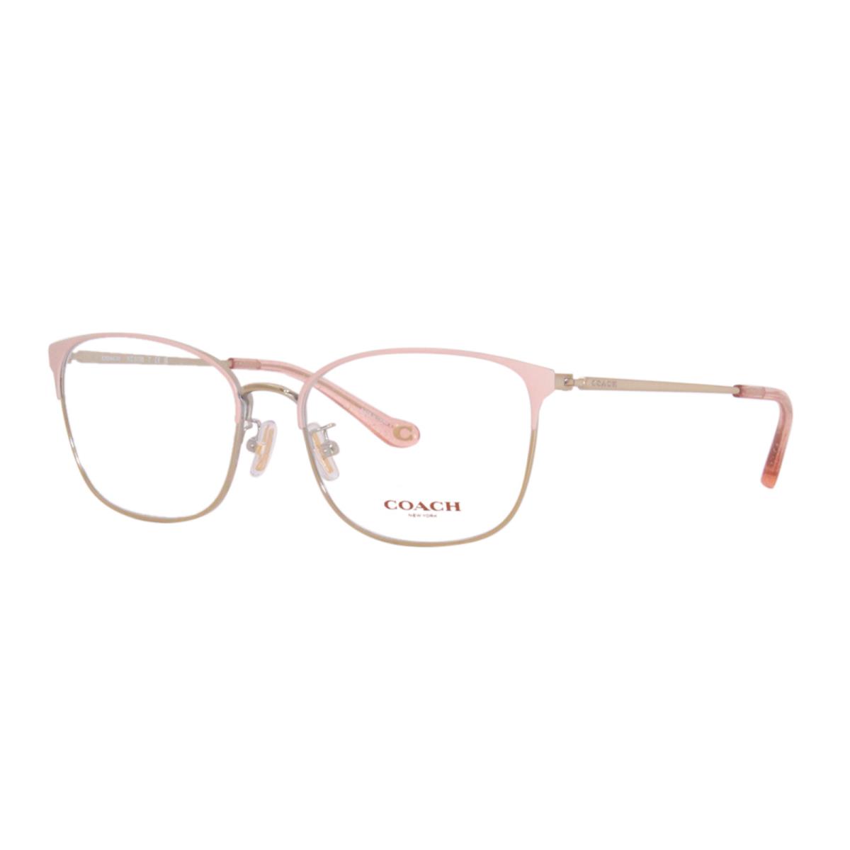 Coach HC 5135 9350 Satin Pink Light Gold Eyeglasses RX 53-17-140 W/case