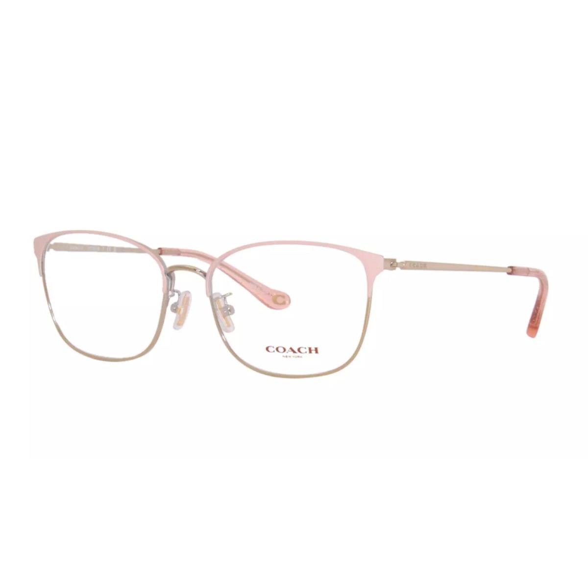 Coach HC 5135 9350 Satin Pink Light Gold Eyeglasses 53-17-140 W/case