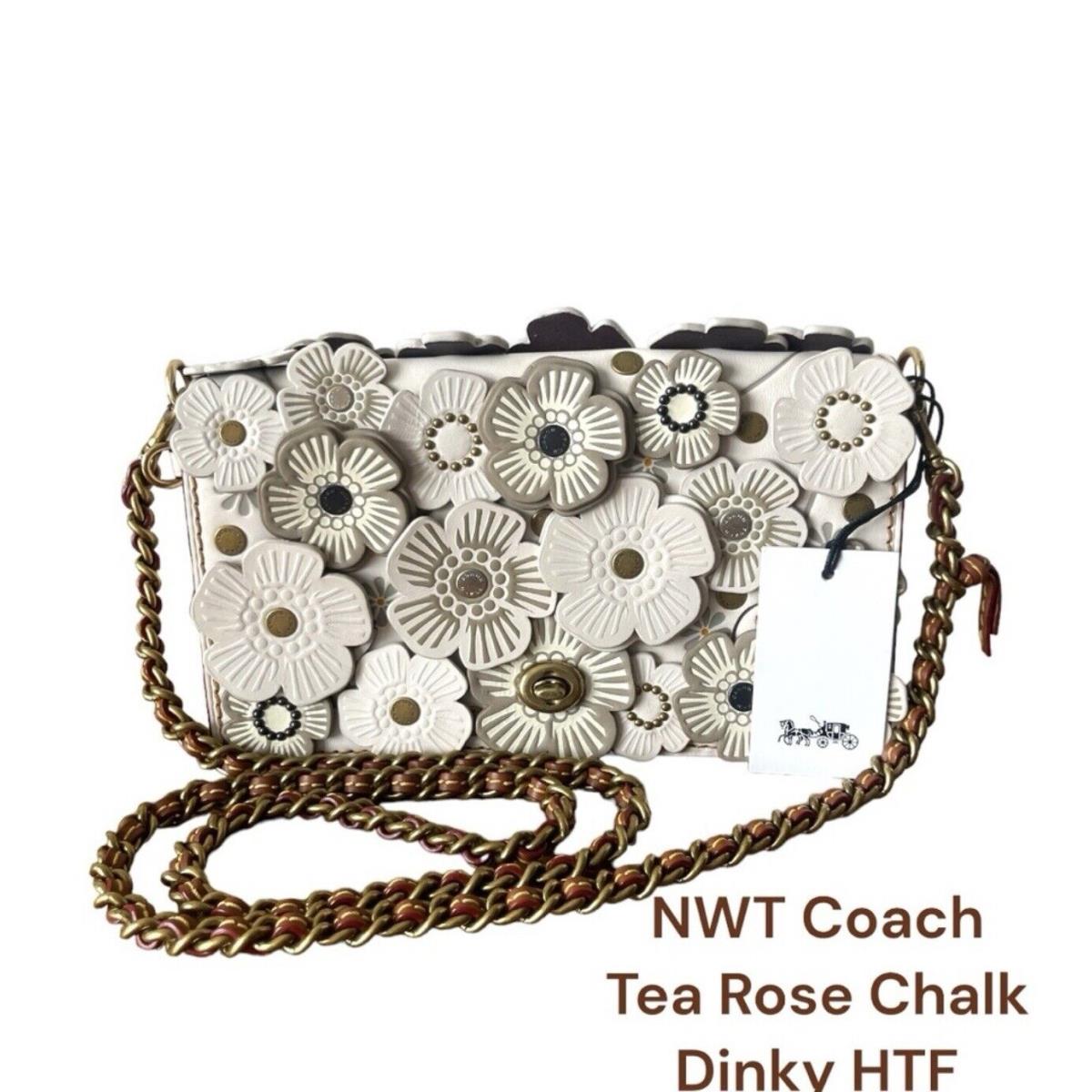 Coach 1941 Tea Rose Dinky Chalk Shoulder Crossbody Bag