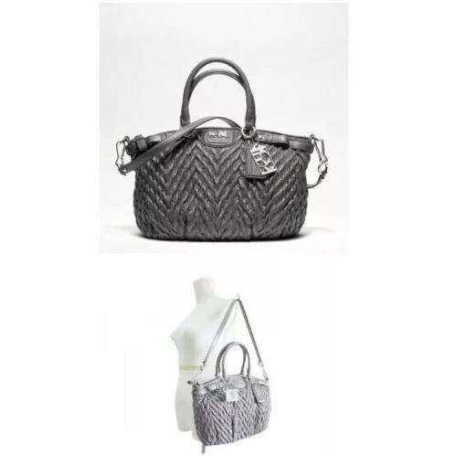 Coach Madison Nylon Sophia 18637 Black 70Tth Anniversary/