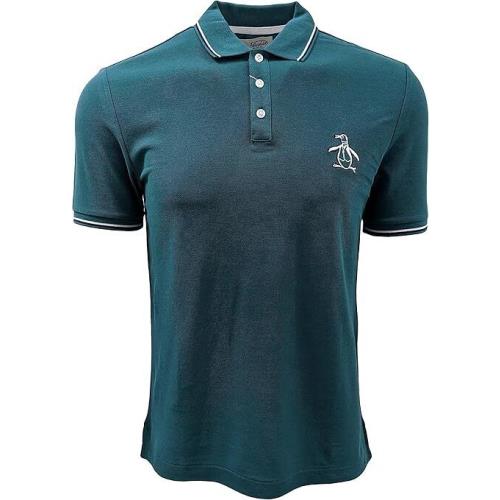 Original Penguin Men`s Mega Pete Short Sleeve Polo Shirt